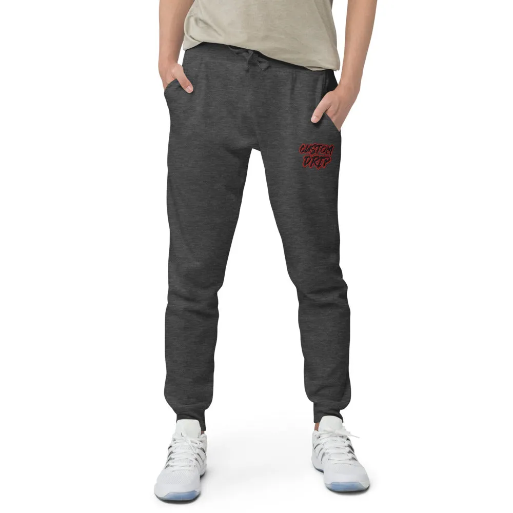 Custom Drips Unisex fleece sweatpants