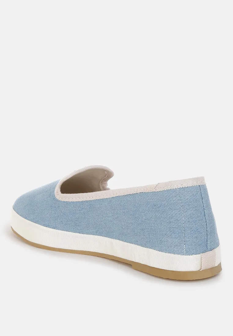 Denim Slip On Sneakers By RUW