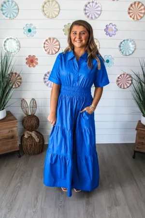 Dress To Impress Maxi • Royal Blue