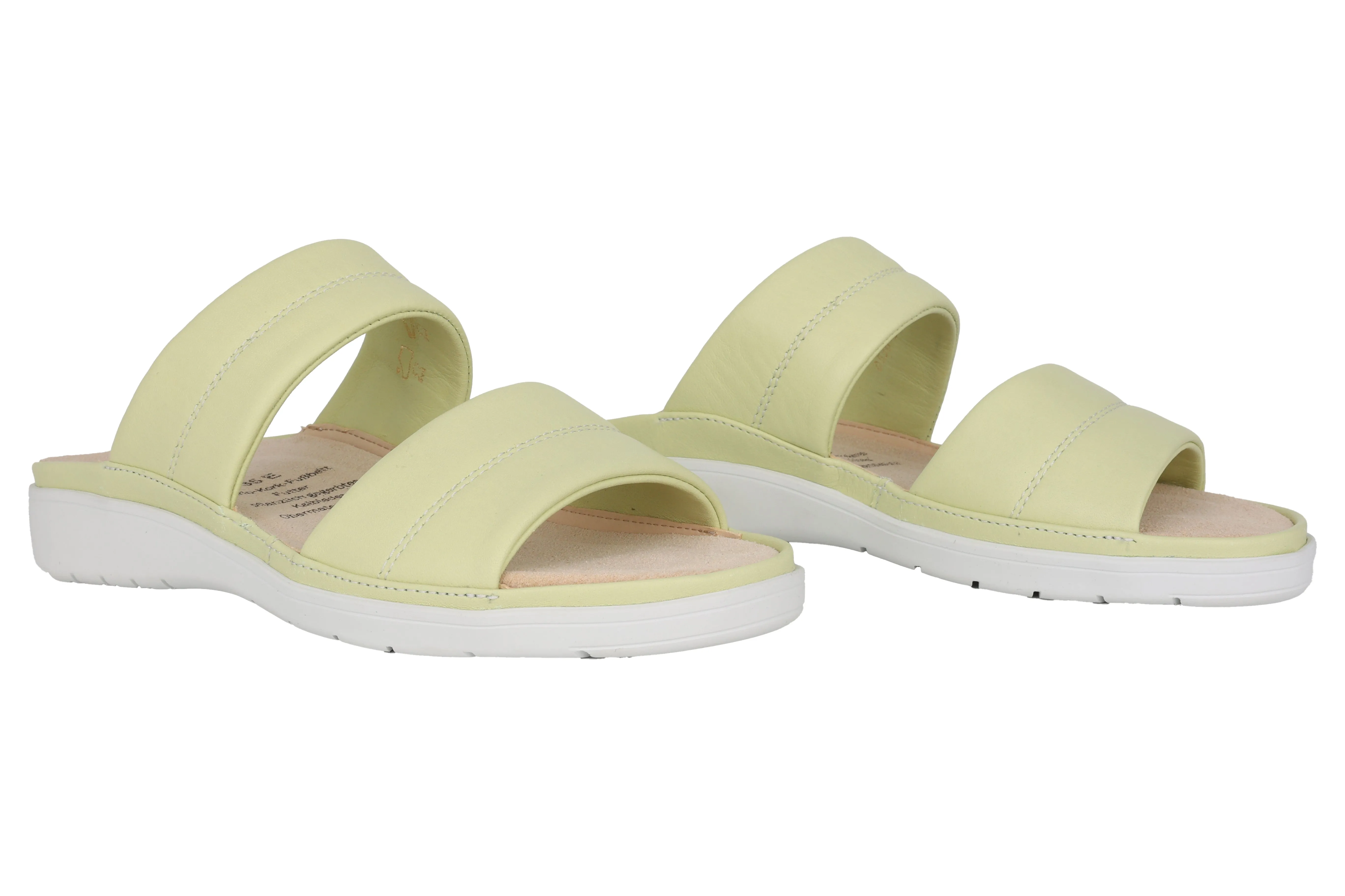 'Evi' women's narrow fit sandal - Yellow