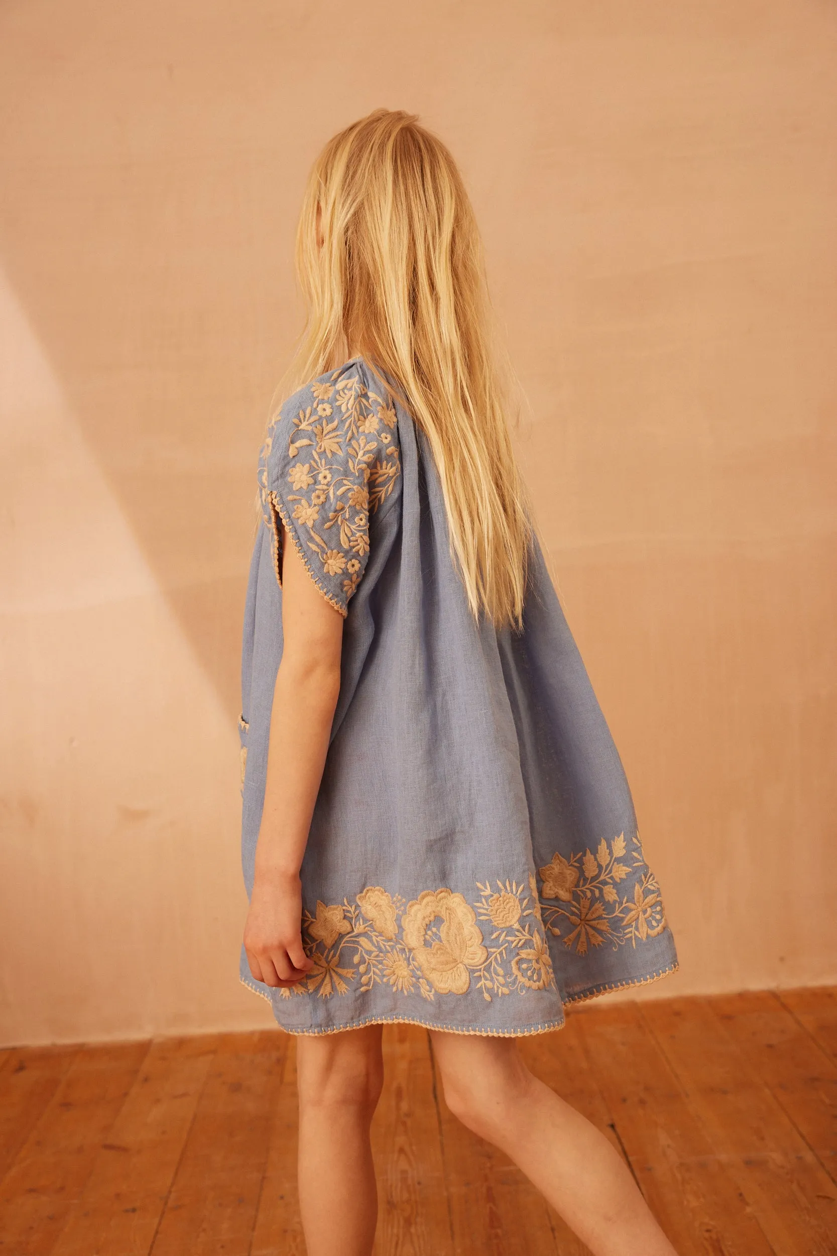 Fay Dress - Cornflower