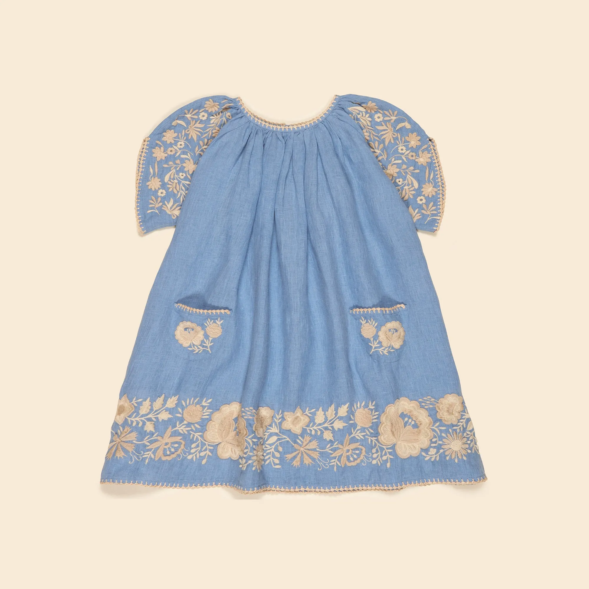 Fay Dress, Cornflower