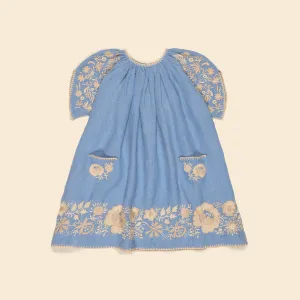 Fay Dress - Cornflower