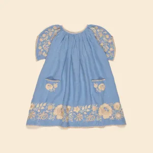 Fay Dress, Cornflower