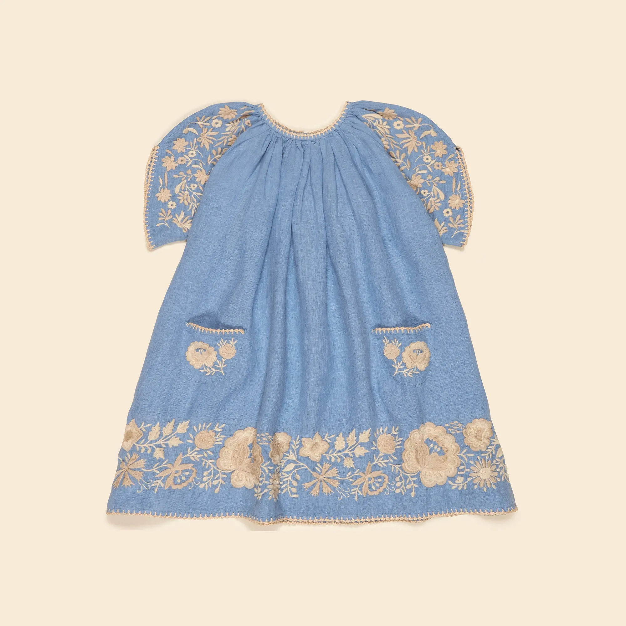 Fay Dress - Cornflower