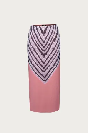 FELIX MESH MIDI SKIRT