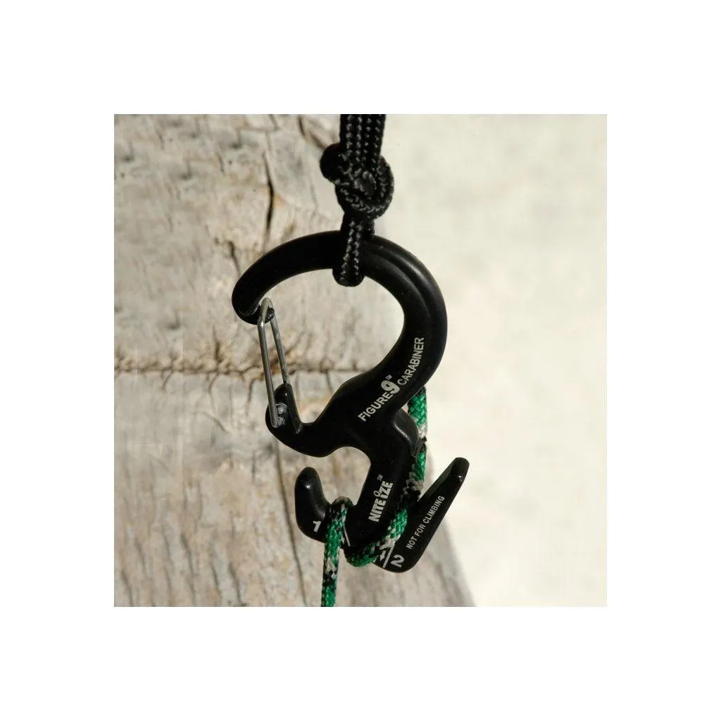 FIGURE 9 CARABINER ROPE TIGHTENER in metal color - large L