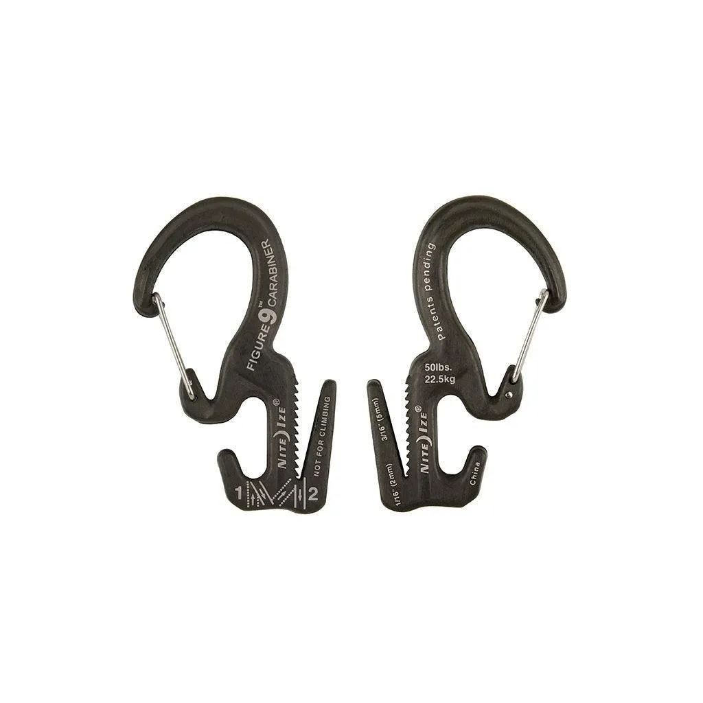 FIGURE 9 CARABINER ROPE TIGHTENER in metal color - large L
