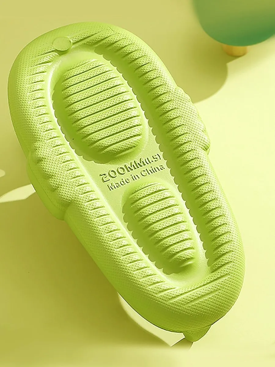 Fluoroscent 3d Long Neck Dino Slip on Clogs, Summer/Monsoon all season Footwear for Toddlers & Kids