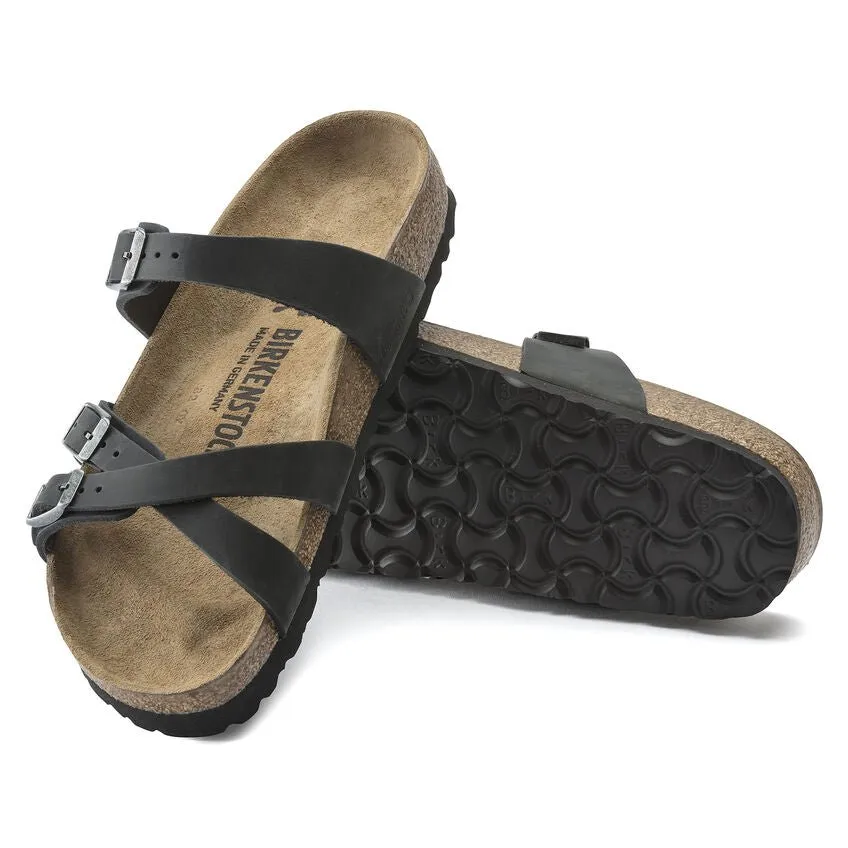 Franca | Oiled Leather | Black