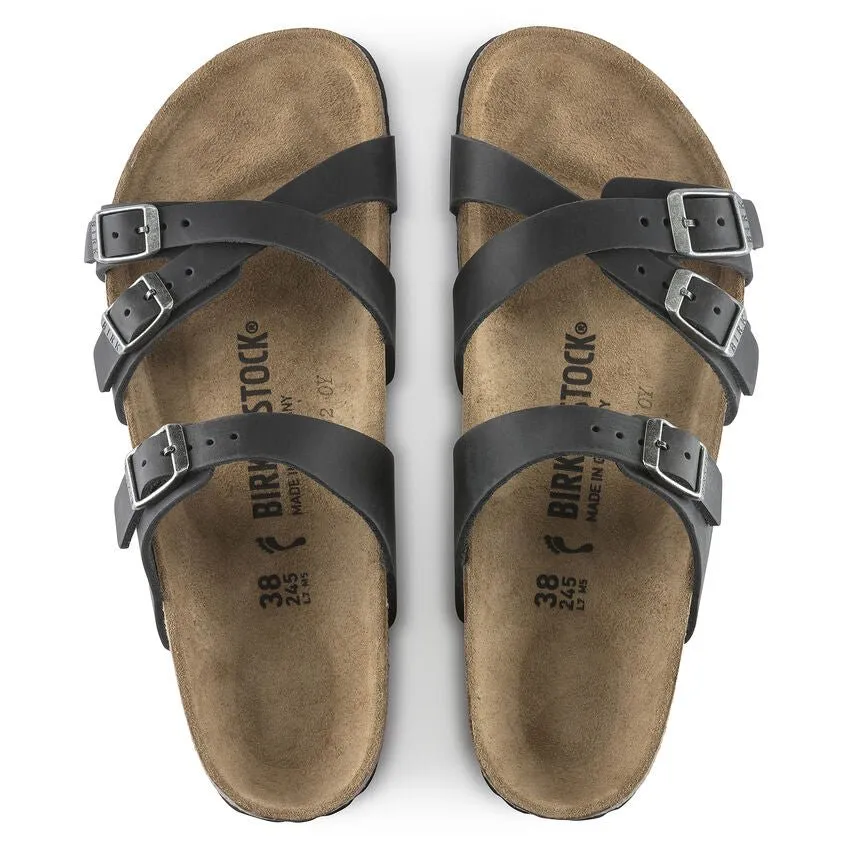 Franca | Oiled Leather | Black