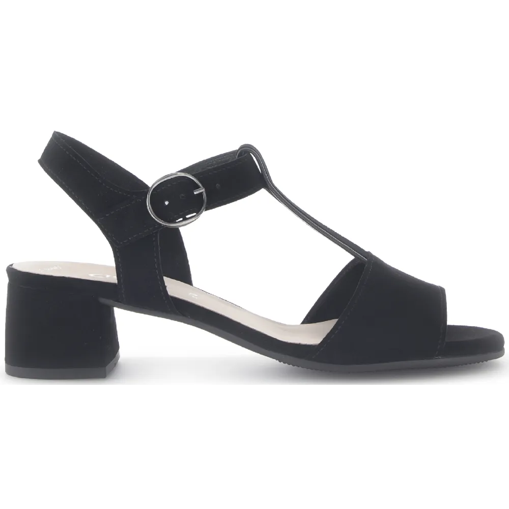 Gabor Mead Black Sandals
