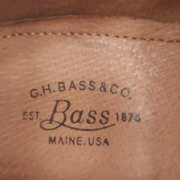 G.H. Bass - Gray Emmie Lace Up Spring Casual Loafers. Size 7.5