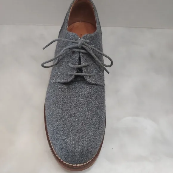 G.H. Bass - Gray Emmie Lace Up Spring Casual Loafers. Size 7.5