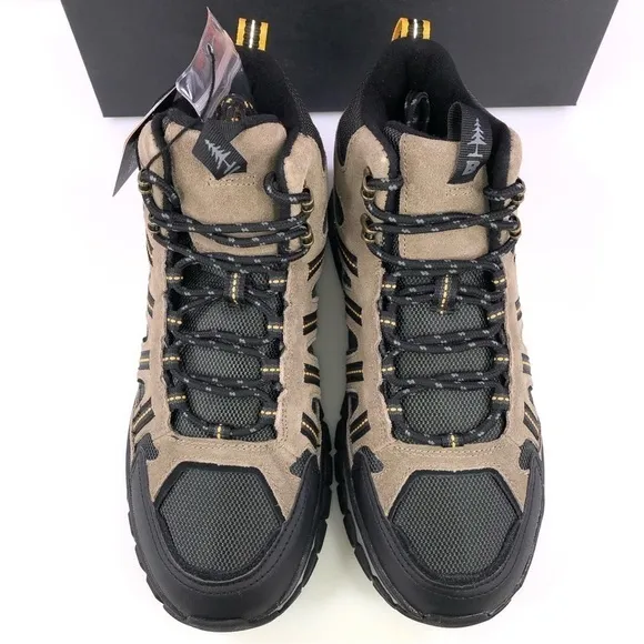 GH Bass Outdoor Men's Peak Hiker 2 Mid Boots Taupe Olive Black 9