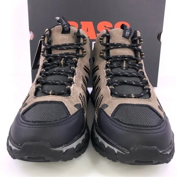 GH Bass Outdoor Men's Peak Hiker 2 Mid Boots Taupe Olive Black 9