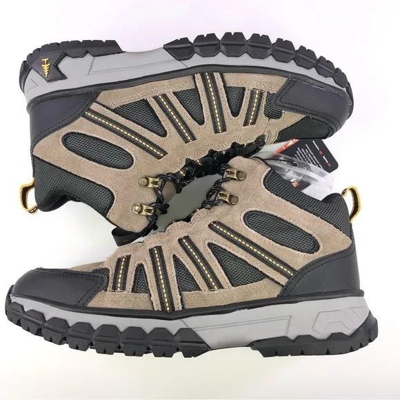 GH Bass Outdoor Men's Peak Hiker 2 Mid Boots Taupe Olive Black 9