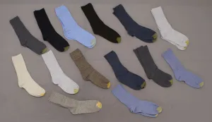 Gold Toe Women's LOT OF 14 Pairs Casual Ribbed Crew Socks