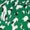 Green Abstract Print Puff Sleeve Dress