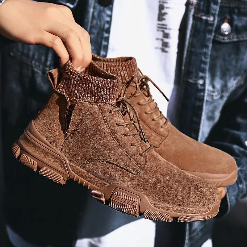 Herren Outdoor Freizeit Stiefel