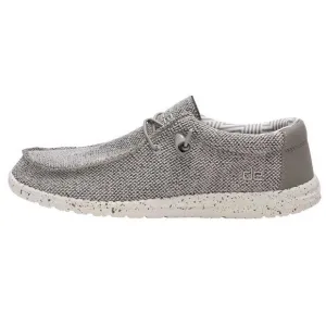 HEY DUDE MEN'S WALLY SOX ASH SIZE 12 | MEN’S SHOES | MEN'S LACE UP LOAFERS