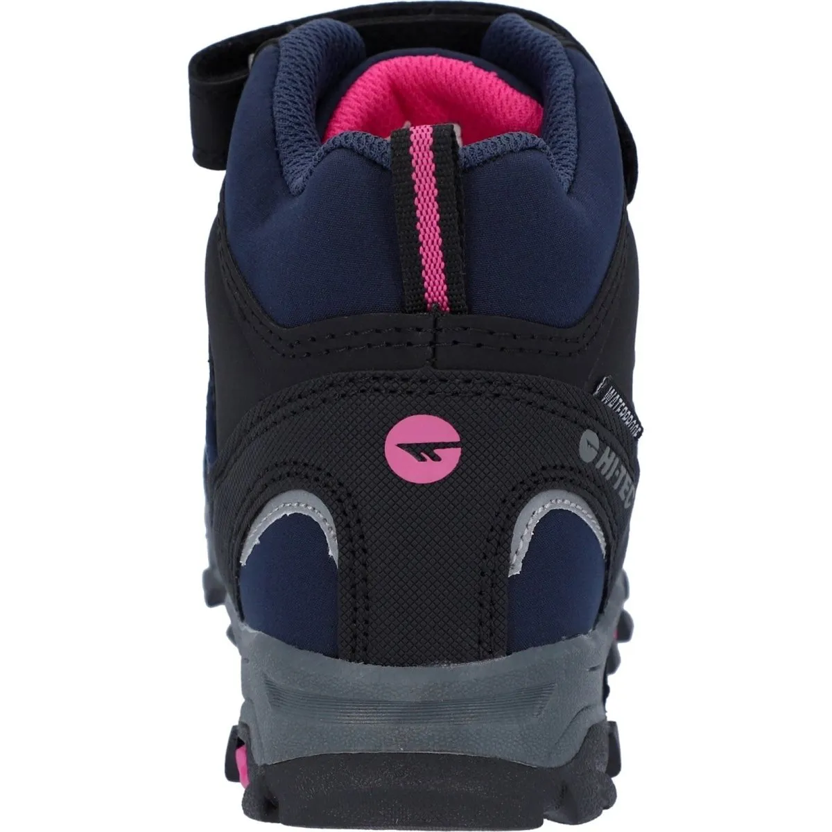 Hi-Tec Blackout Mid-Cut Kids Vegan-Friendly Waterproof Boots