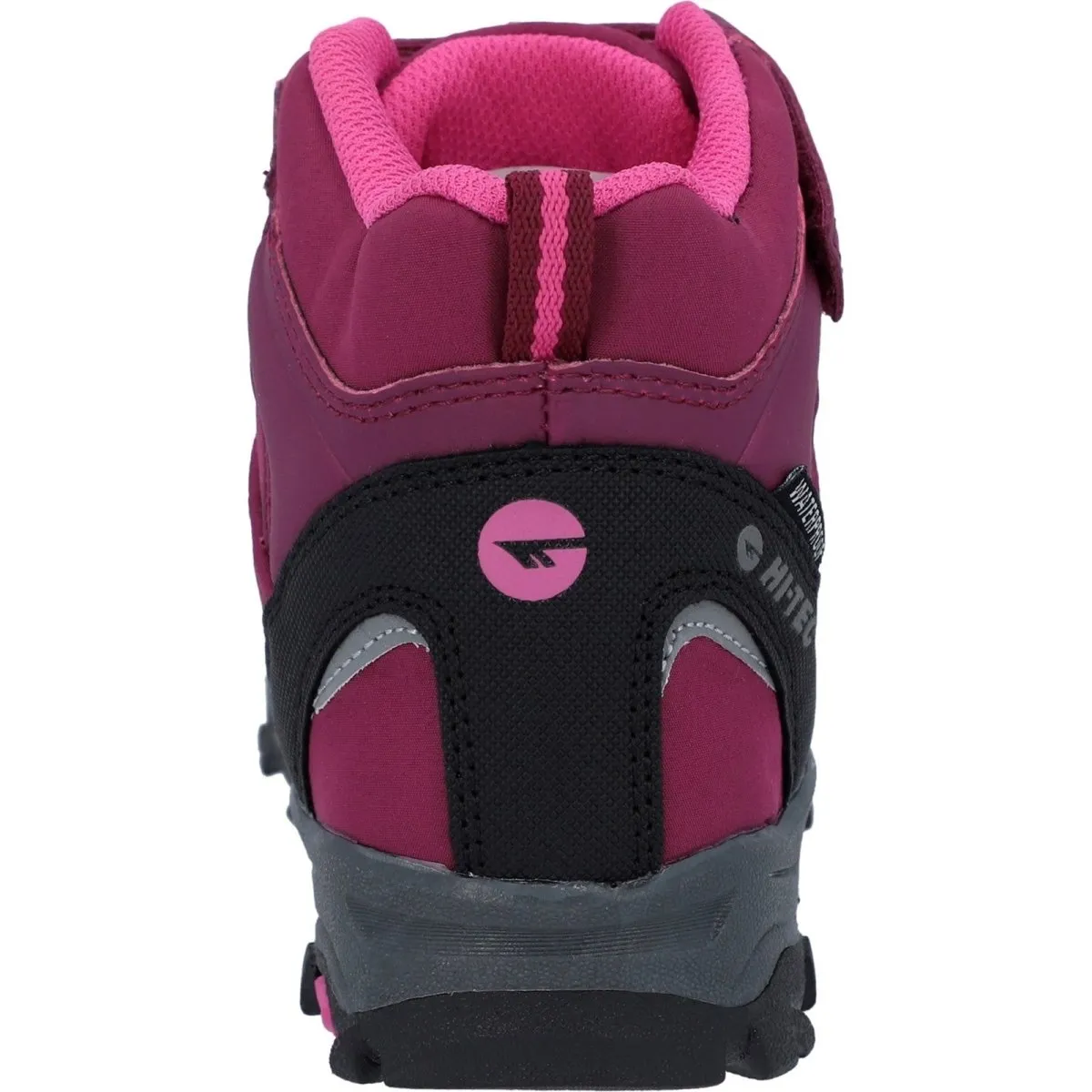 Hi-Tec Blackout Mid-Cut Kids Vegan-Friendly Waterproof Boots