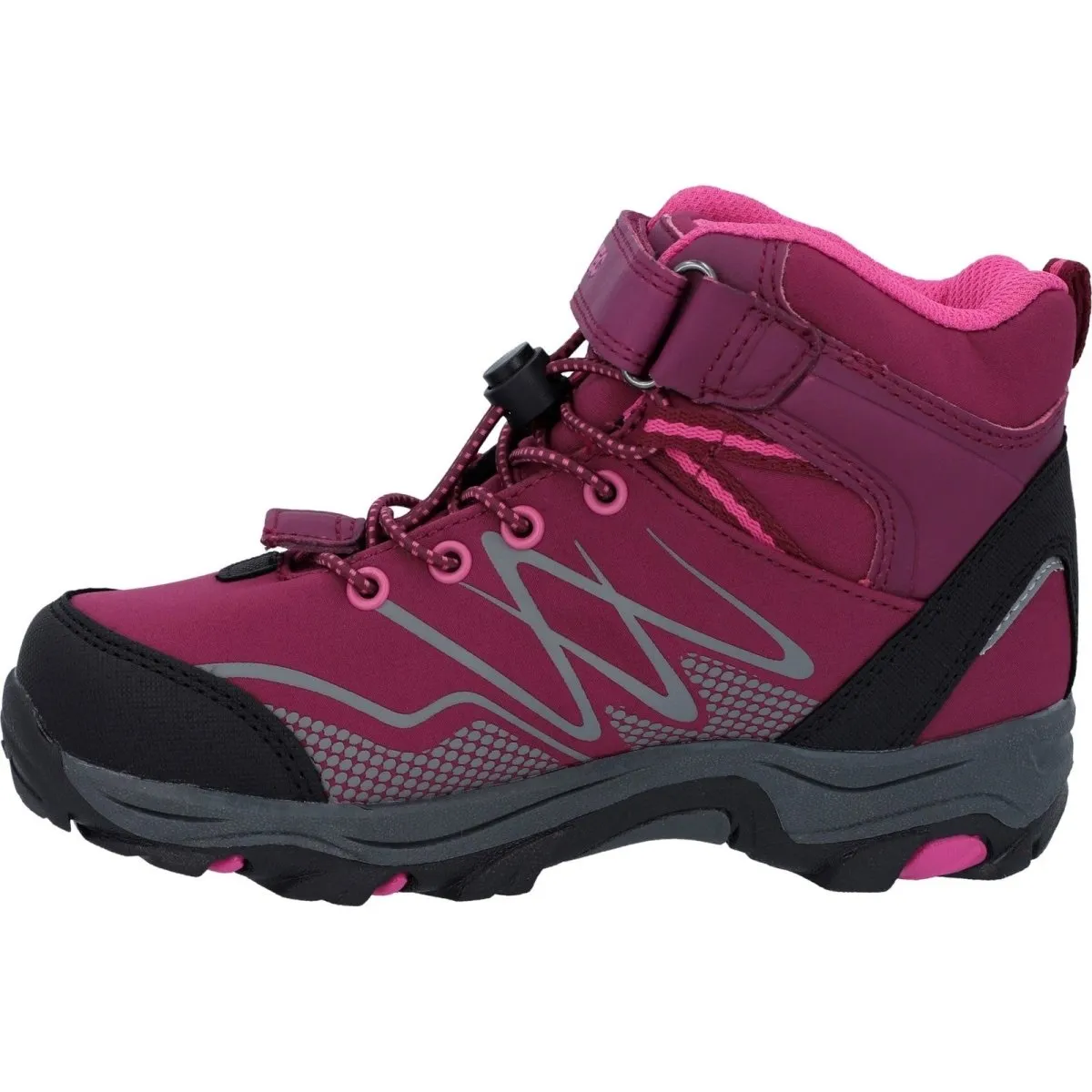 Hi-Tec Blackout Mid-Cut Kids Vegan-Friendly Waterproof Boots