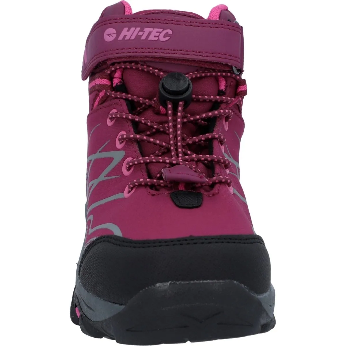 Hi-Tec Blackout Mid-Cut Kids Vegan-Friendly Waterproof Boots