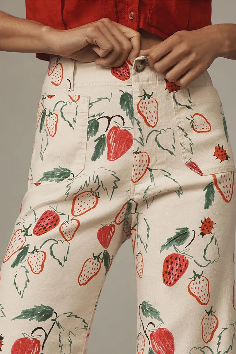HPT1269 Citrus Grove Straight-Leg Pants