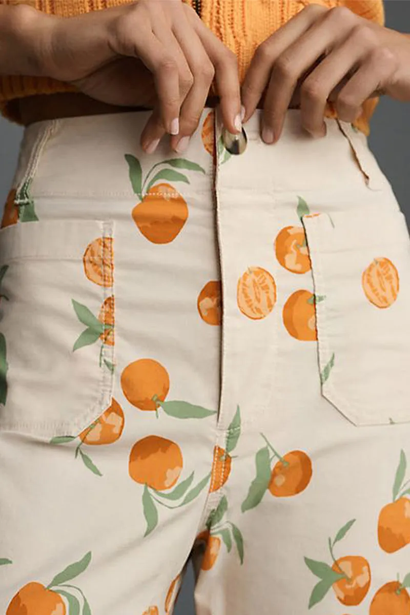 HPT1269 Citrus Grove Straight-Leg Pants