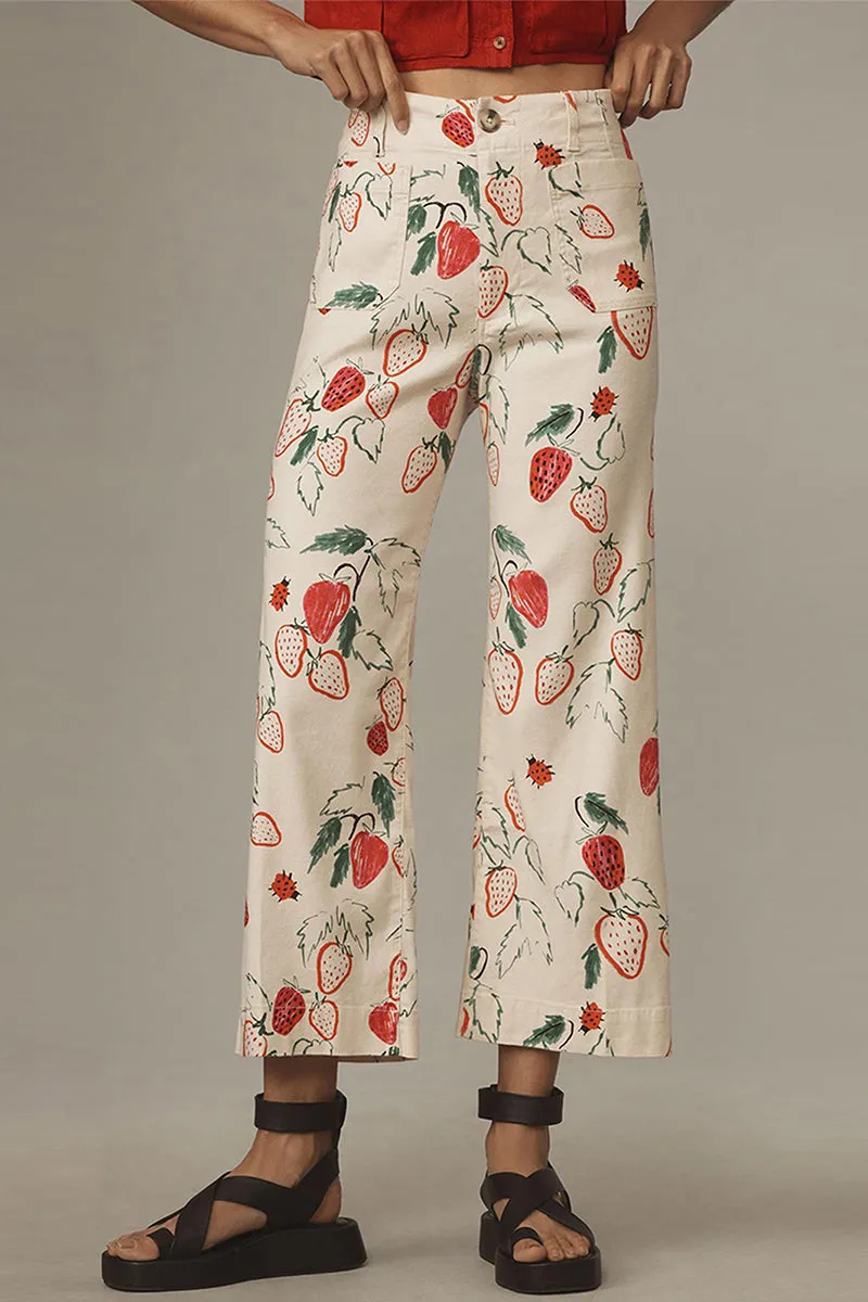 HPT1269 Citrus Grove Straight-Leg Pants