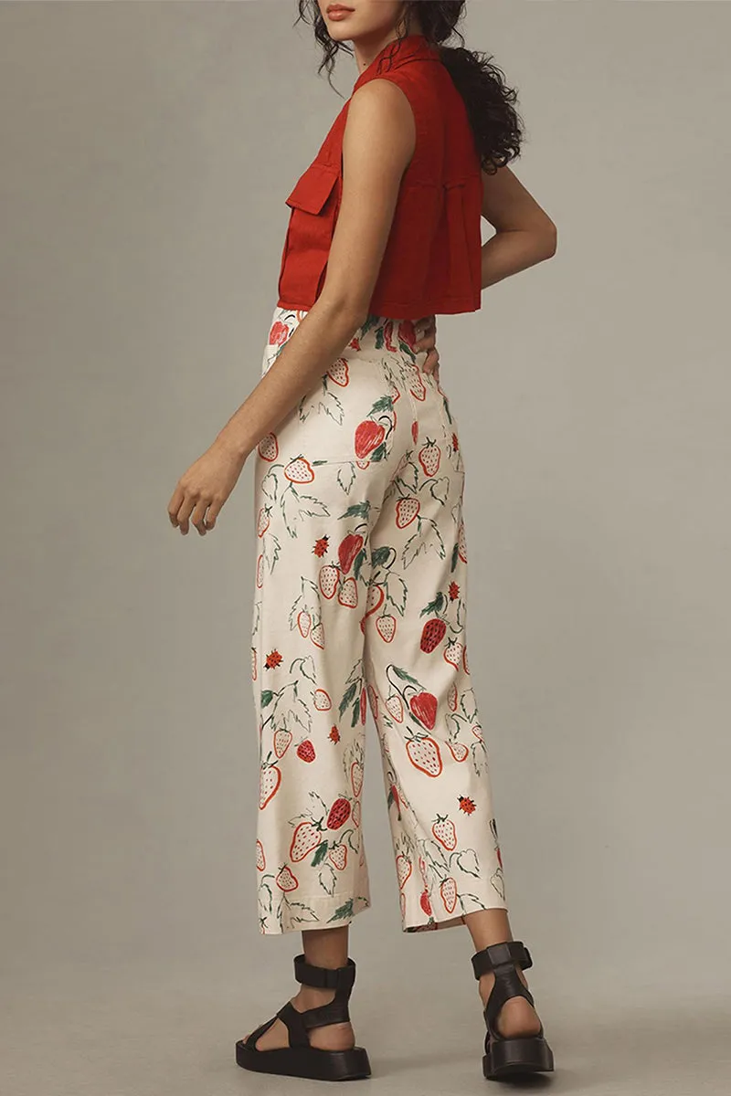 HPT1269 Citrus Grove Straight-Leg Pants