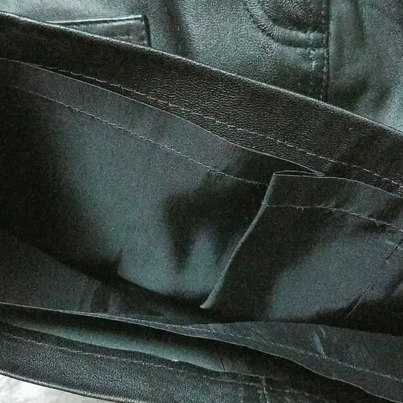 INC Leather Mini Skirt