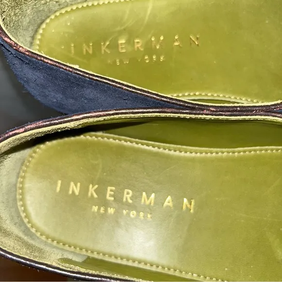 Inkerman‎ suede tassel loafers size 9.5