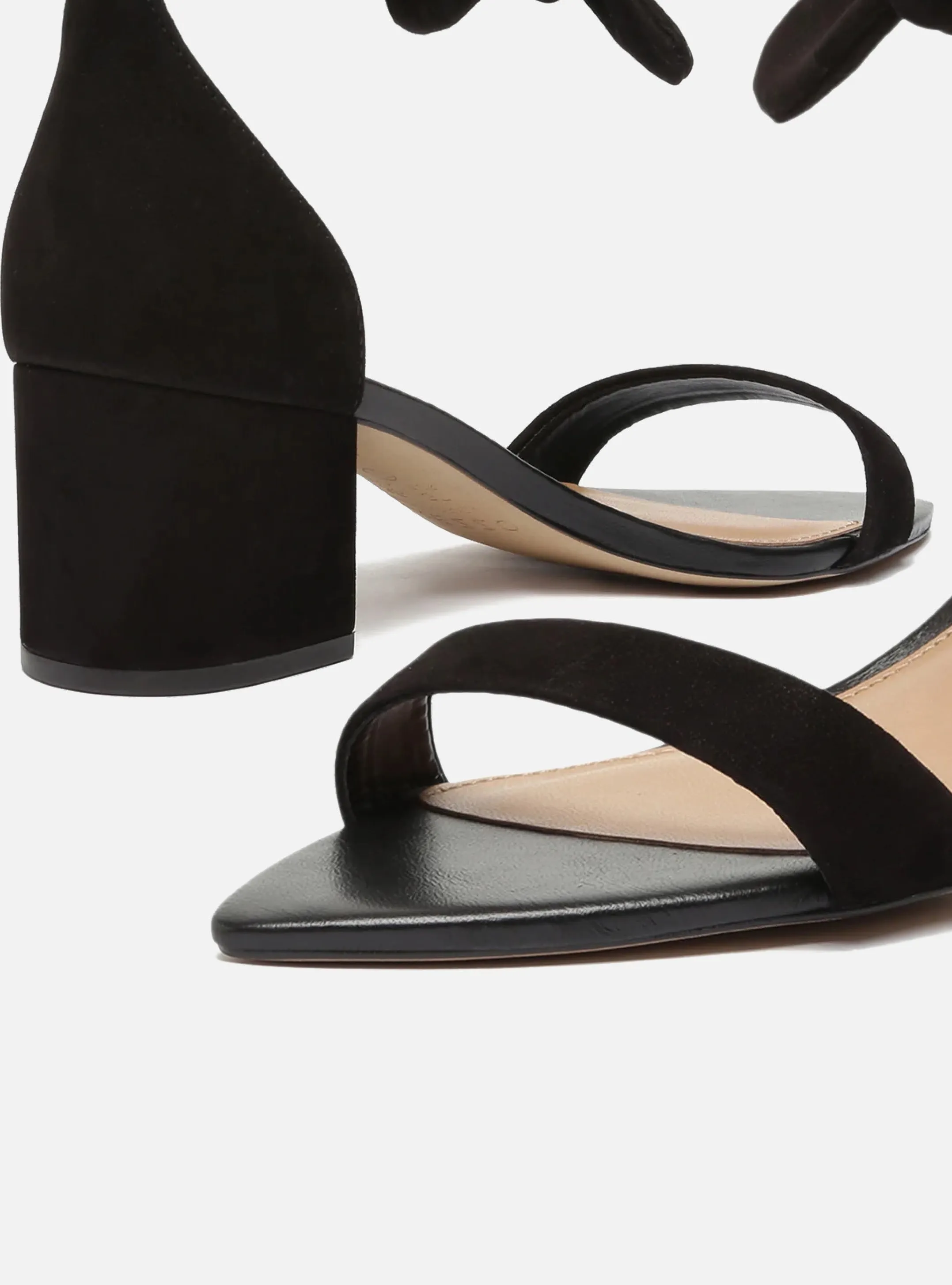 Isabelli Lace Mid Block Sandal