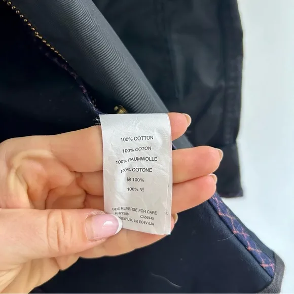 J. Crew Black &amp; Gold Waxed Utility Barn Coat | Classic Spring &amp; Fall Layer
