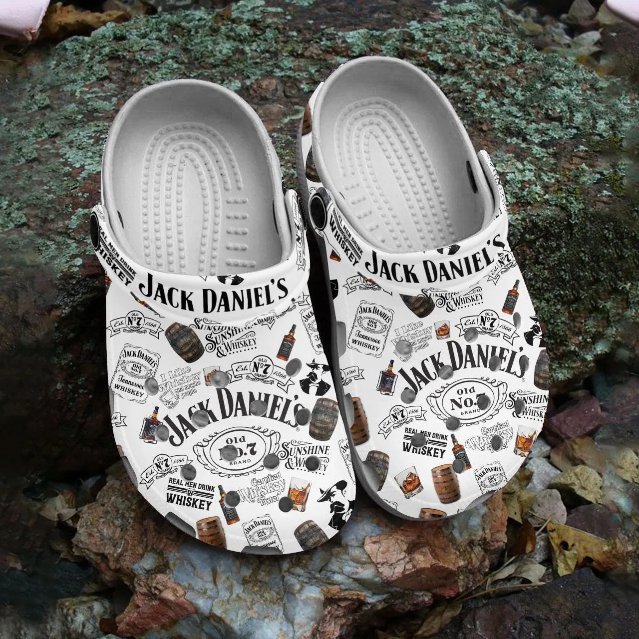 Jack Daniel's Whiskey Clogs For Men Women