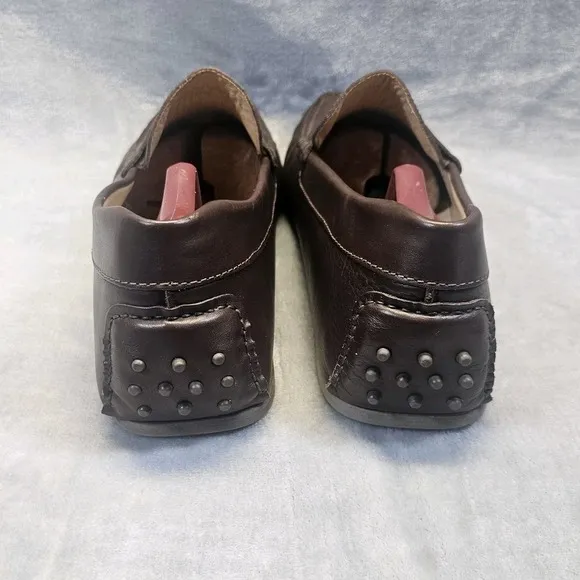 Jack Erwin Decker Penny Driving Loafers Mens Brown Size 14 Classic Casual Shoes