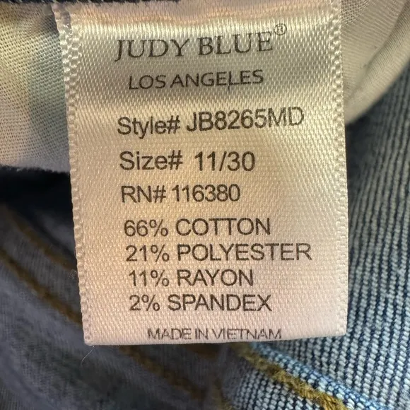 Judy Blue Leopard Patch Skinny Jeans