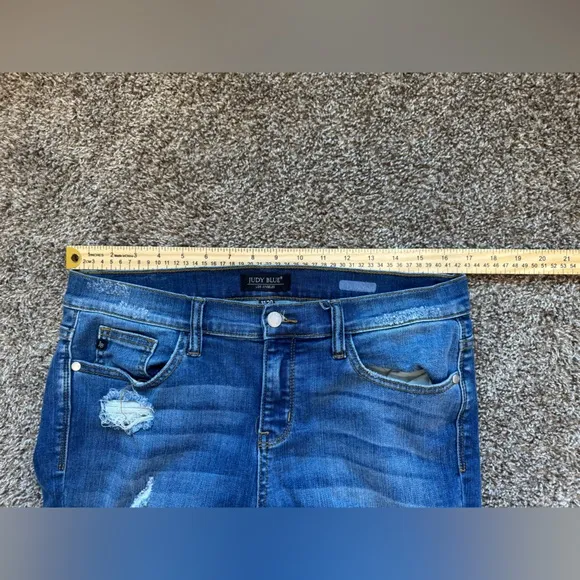 Judy Blue Leopard Patch Skinny Jeans