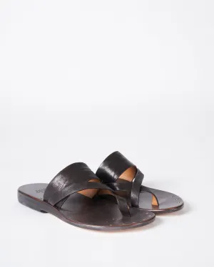 juno classic sandal - dark brown