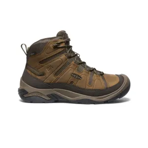 Keen Men's Circadia Mid Hiker WP in Bison/Brindle
