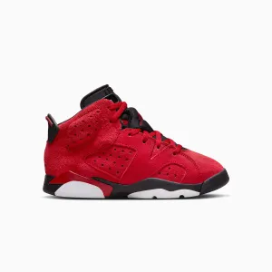 Kid's Jordan 6 Retro "Toro Bravo" Pre School