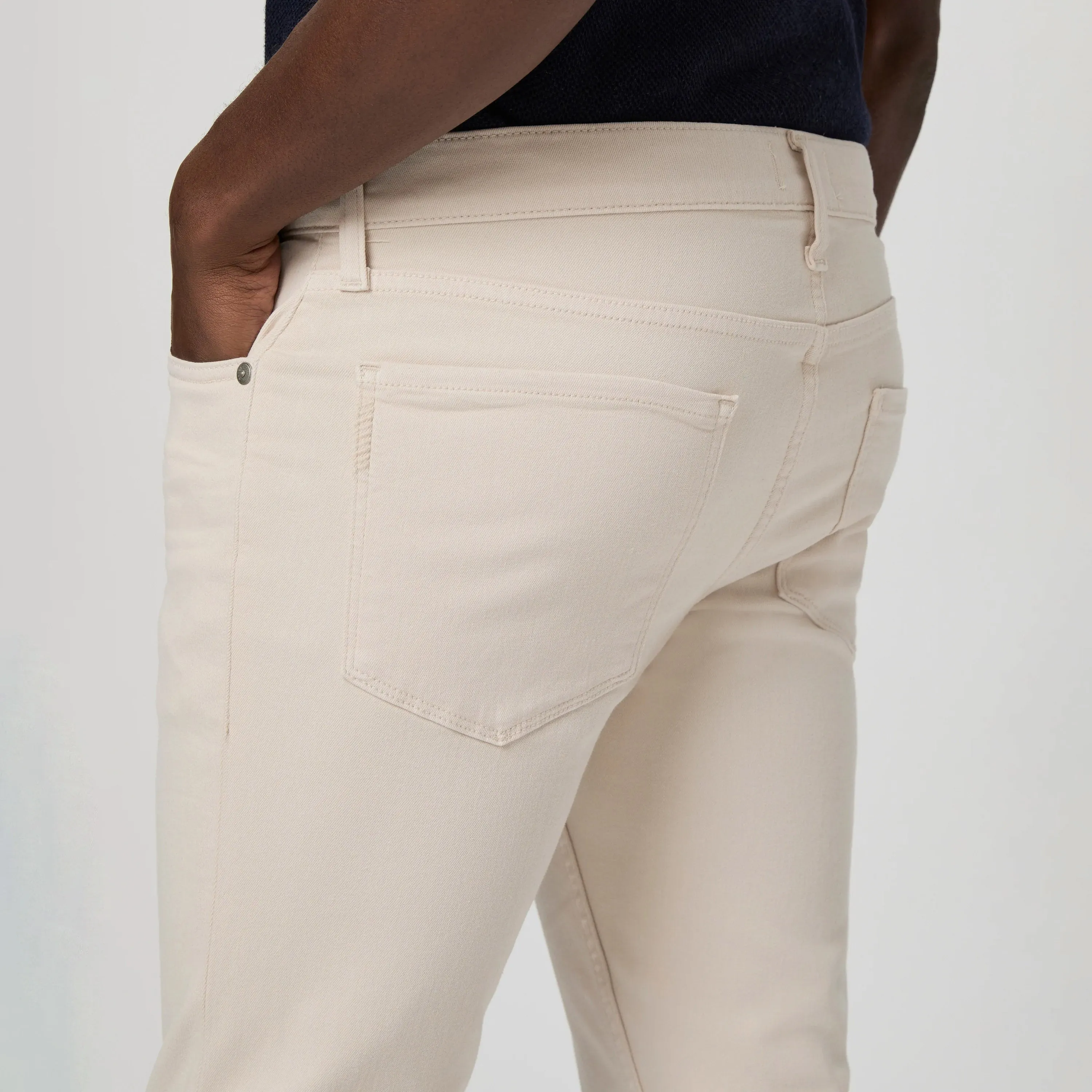 Lennox - Sea Shell Slim Fit Transcend Jeans - PAIGE
