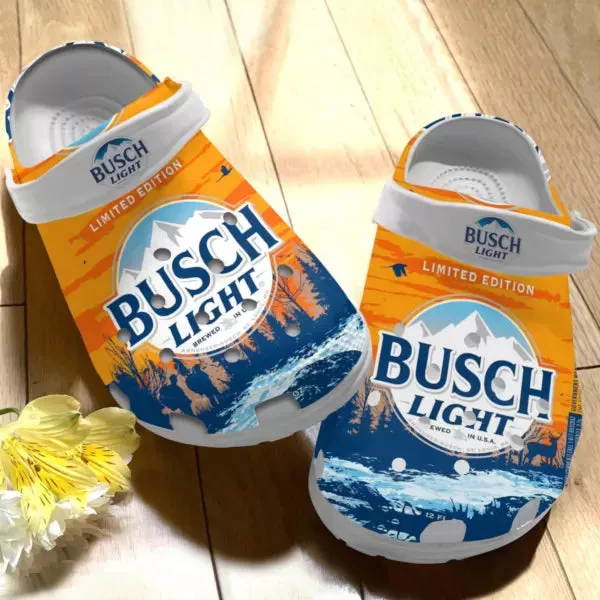 Limited Edition Busch Light Beer Clogs