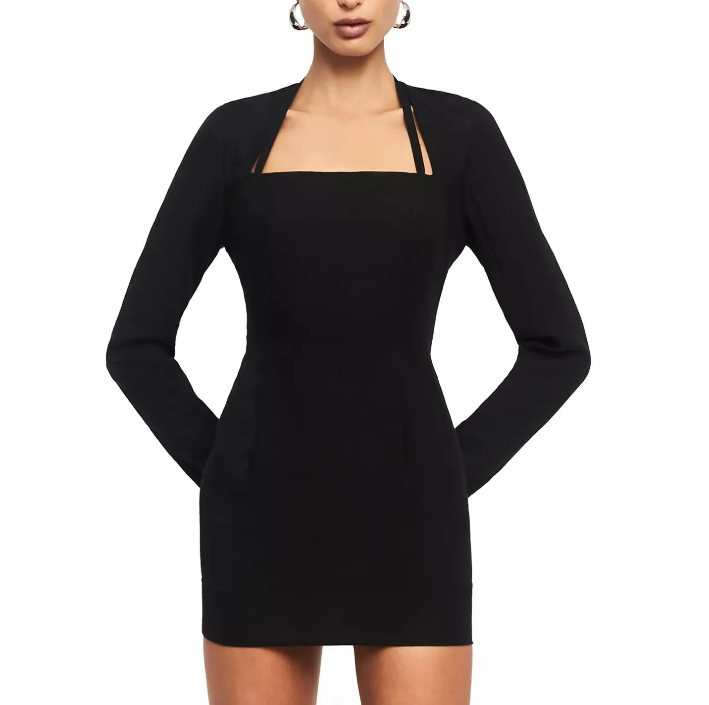 Lioness Womens Black Hacienda Mini Dress Size XS (New)