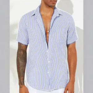 Lord shirt - short sleeve with stripes