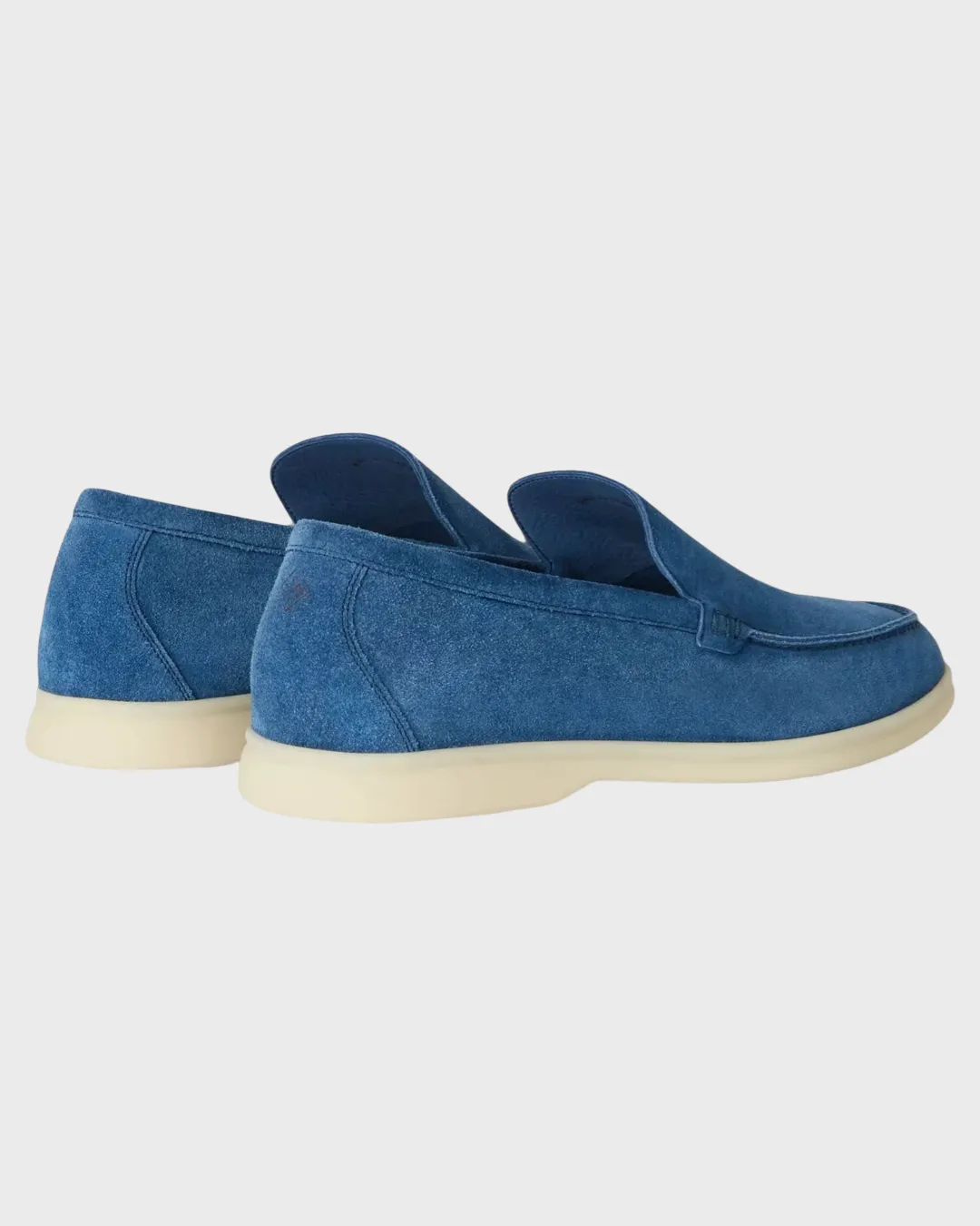 Loro Piana Summer Walk Loafers Cobalt Ink