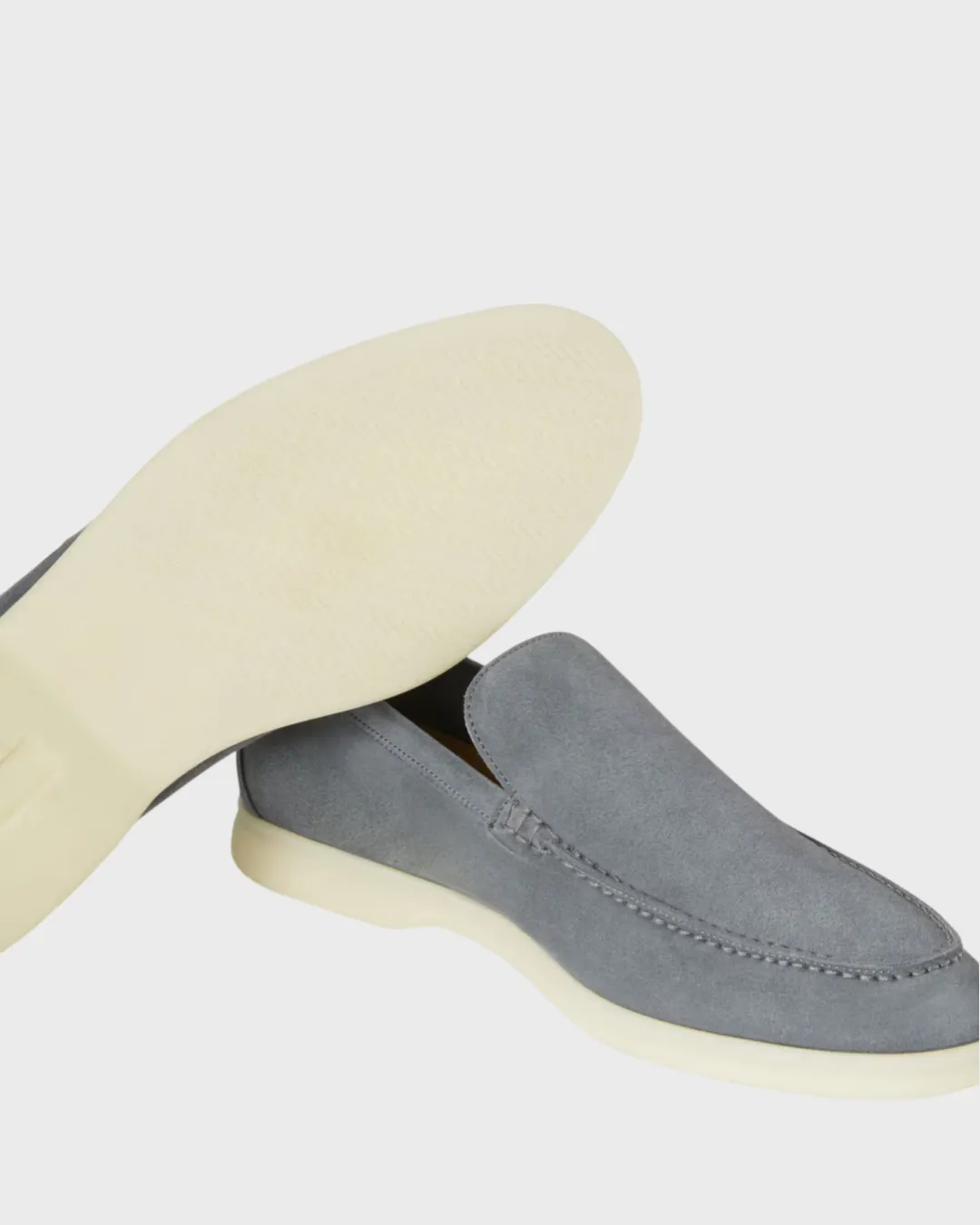 Loro Piana Summer Walk Loafers Frozen Blue